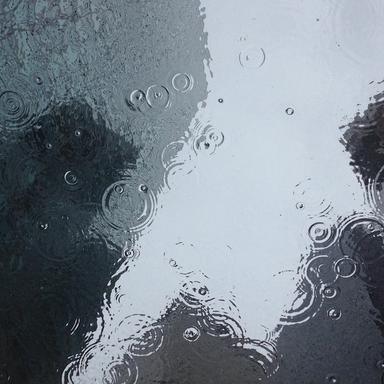 Gentle Rain on Window