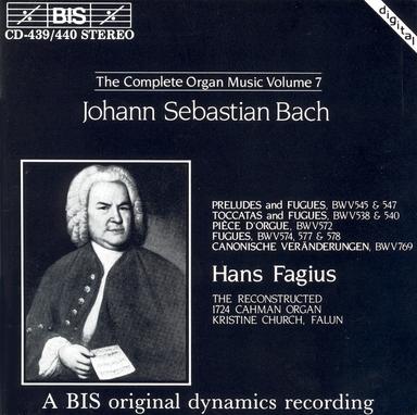 Toccata and Fugue in F Major, BWV 540