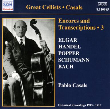Cello Suite No. 3 in C Major, BWV 1009: Gigue