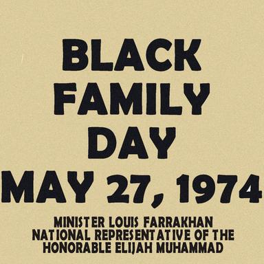 Black Family Day - Minister Louis Farrakhan Speech - Part 1