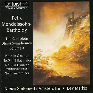 Sinfonia No. 8 in D Major, MWV N8 (version for orchestra): III. Menuetto. Allegro molto