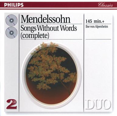 Lieder ohne Worte, Op. 30: No. 1. Andante espressivo in E flat